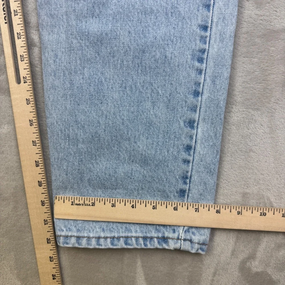 Levis 550 Jeans Mens 33 (30x32) Relaxed Vintage 90s 1996 Made in USA Light Wash